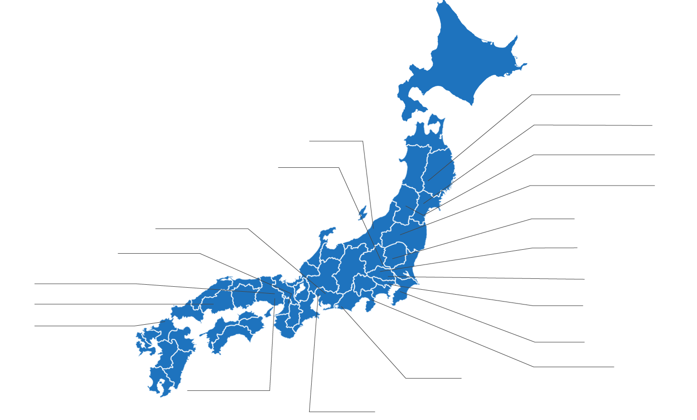 日本地図